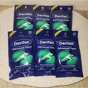 DenTek Triple‎ Clean Advanced Floss Picks, No Break 20 Count (Pack of 6)
